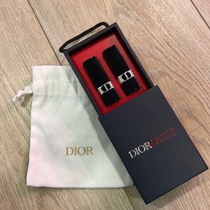 New mini duo Dior rouge lipstick with box and dustbag